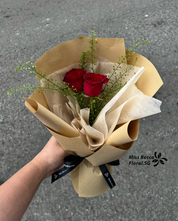 Korea style mini bouquet red rose Flower Bouquet