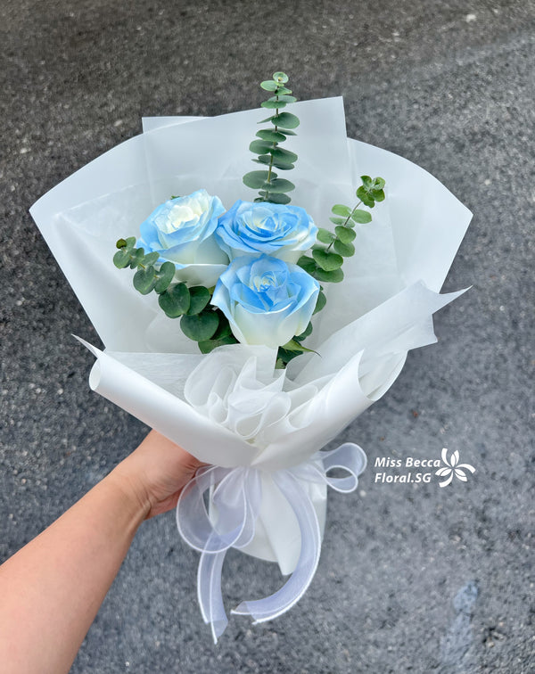 Korea style mini flower rose flower bouquet