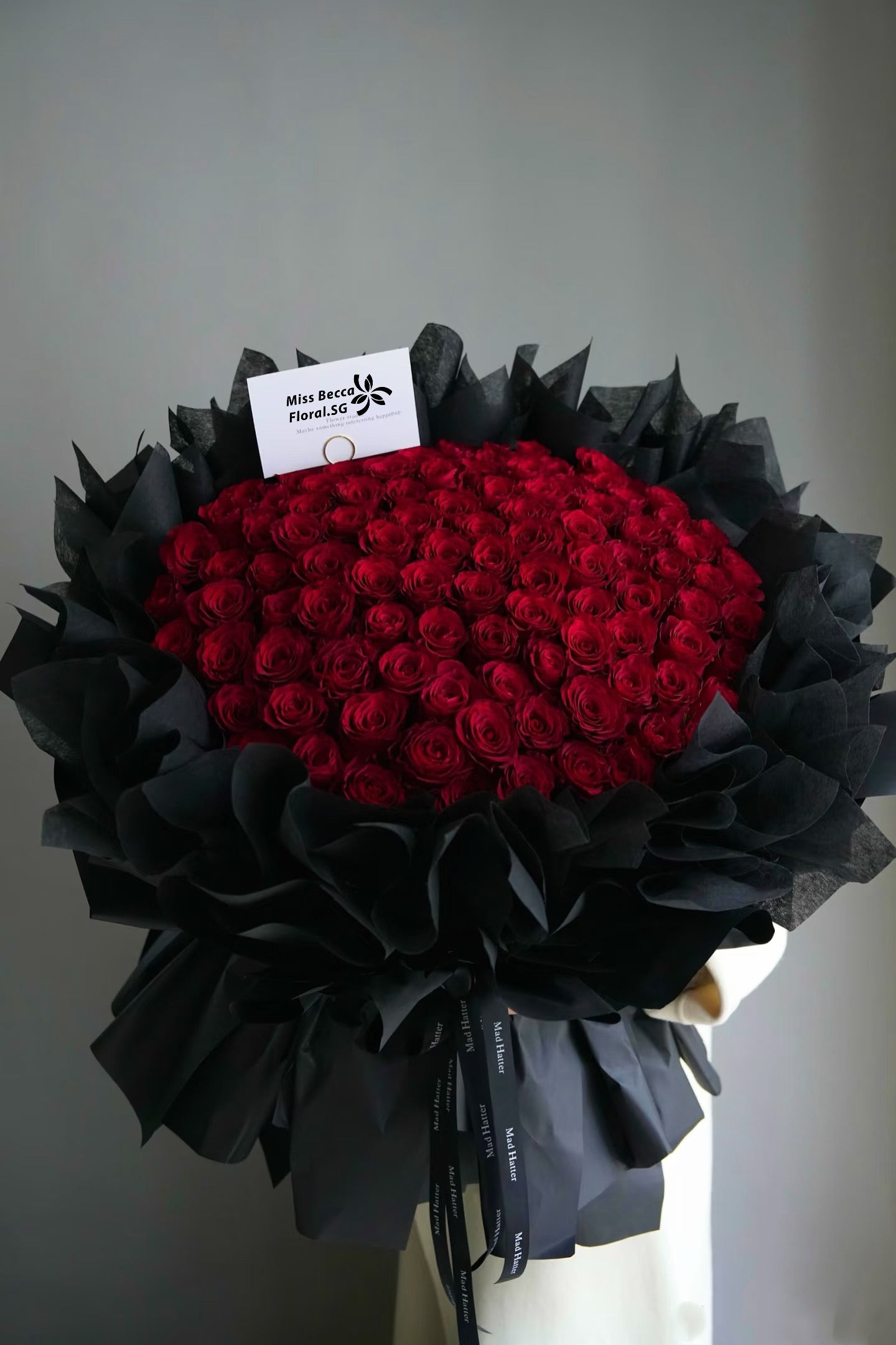 99 Stalks red Rose Flower Bouquet – missbeccafloralsg