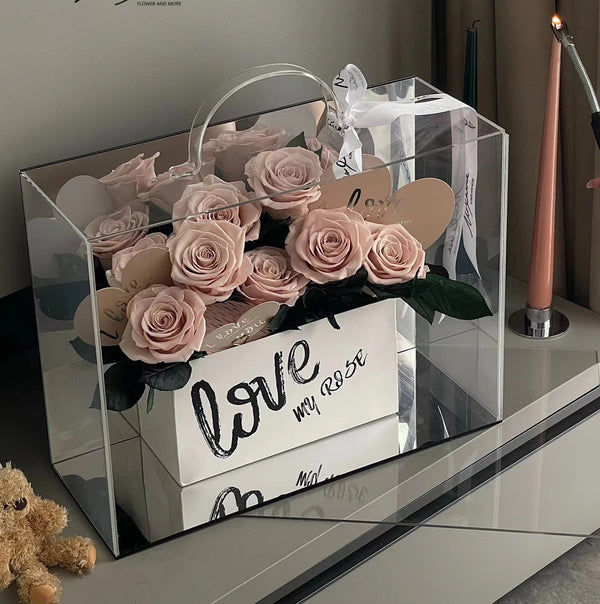 Rose garden preserved rose flower box preserved flower