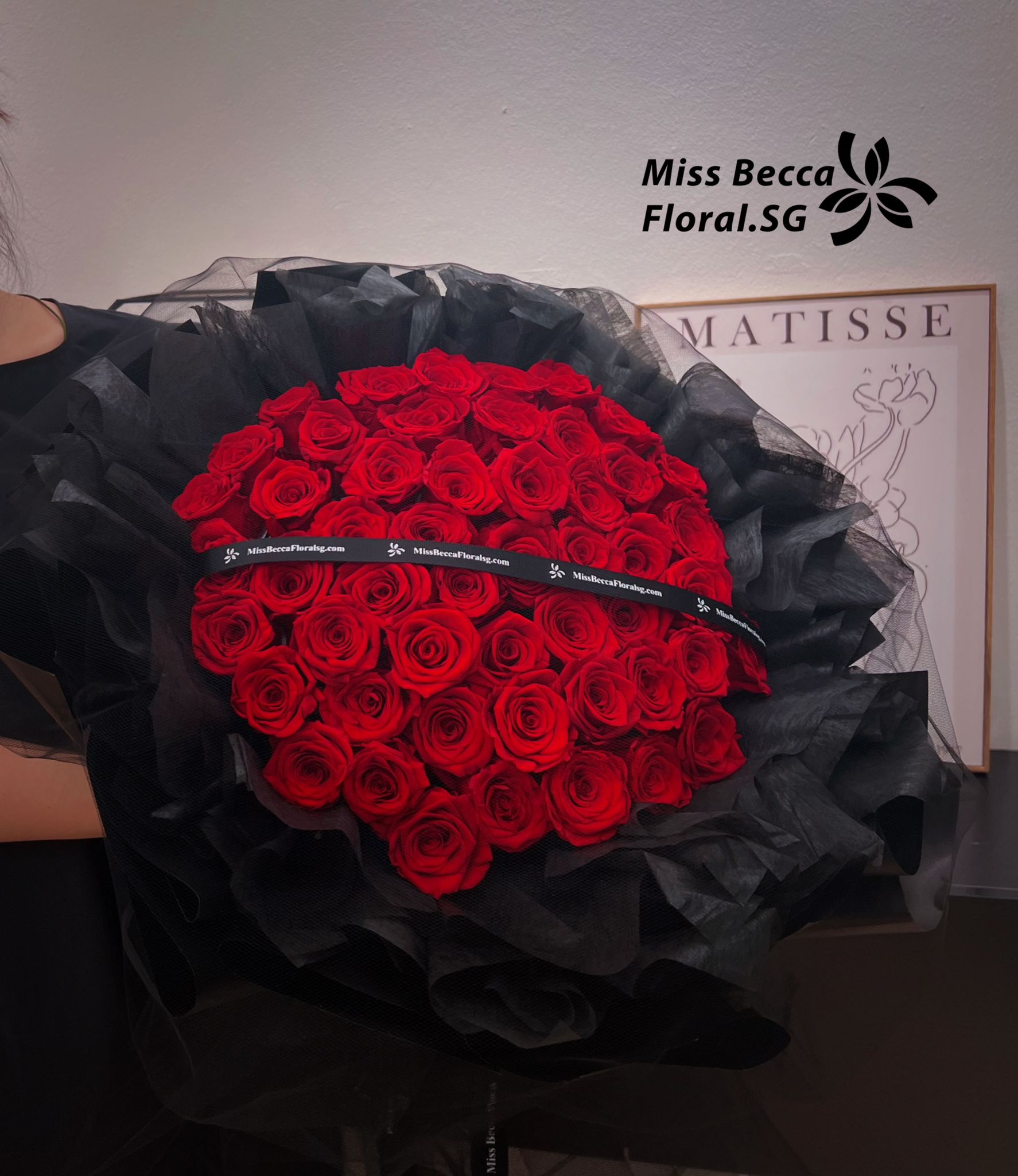 fresh rose preserved rose red rose flower bouquet, 33/52/99 stalks ava ...