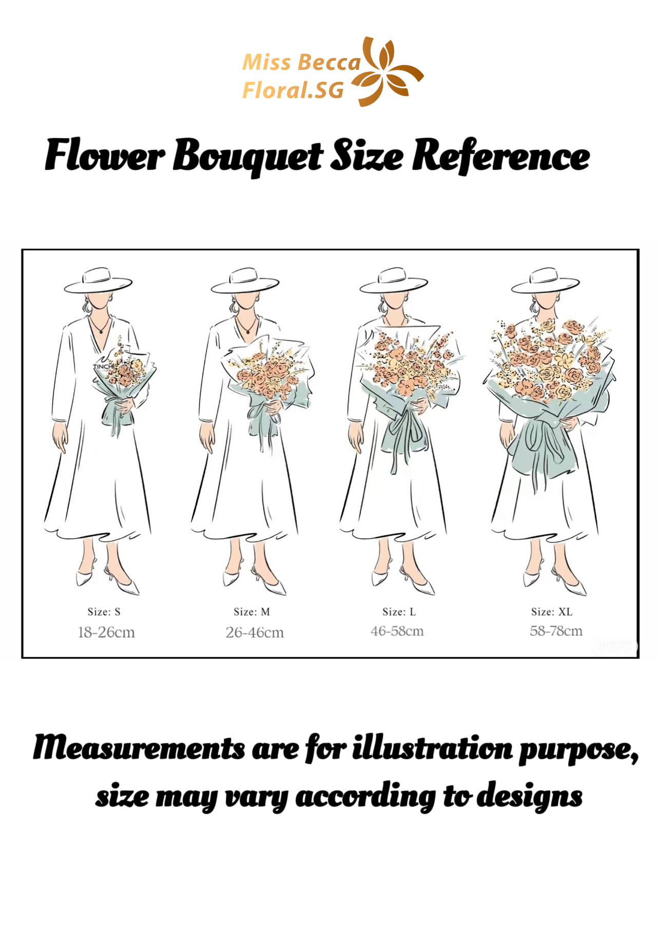 Korea style orchid Rose Mixed Flower Bouquet missbeccafloralsg